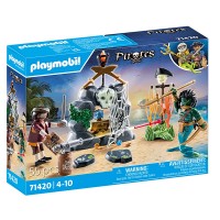 Playmobil Nascondiglio del Tesoro Pirata