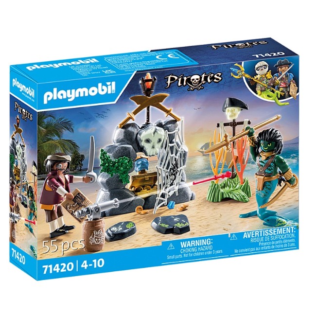 Playmobil Nascondiglio del Tesoro Pirata