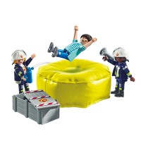 Playmobil Materasso di Salvataggio dei Pompieri