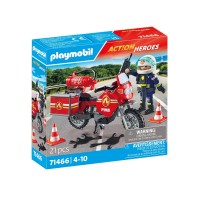 Playmobil Moto dei Pompieri