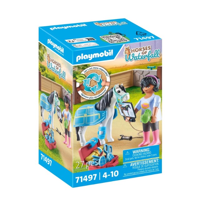 Playmobil Veterinaria dei Cavalli