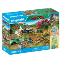 Playmobil Campo Base con Dinosauri