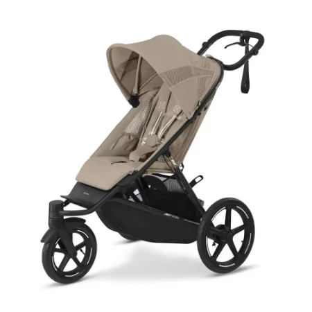 Cybex Gold Passeggino 3 Ruote Avi Spin ideale per Trekking, Passeggiate e Corsa -  Modulabile a Trio  - Almound Beige