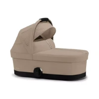 Cybex Gold Navicella Cot S per Passeggino Eezy S Twist+ e Passeggino 3 Ruote Avi Spin - Almond Beige