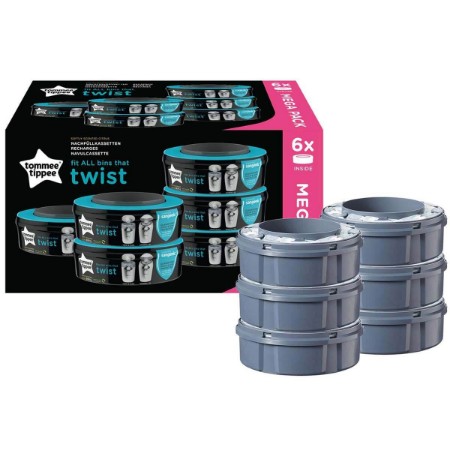 Twist & Click x6 Ricariche di Tommee Tippee