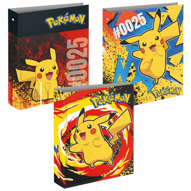 Raccoglitore ad Anelli Maxi Seven Pokémon Pikachu