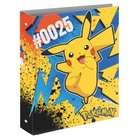 Raccoglitore ad Anelli Maxi Seven Pokémon Pikachu