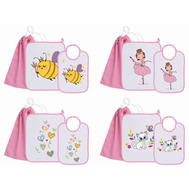 Paniate Siggi Set Asilo e Scuola Materna pezzi Bambina