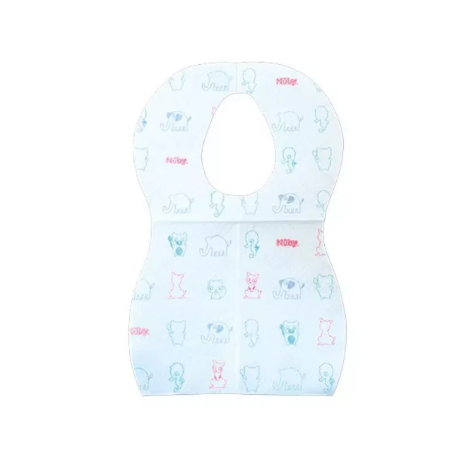 Nuby 10 pz Bavaglini Usa e Getta per Neonato