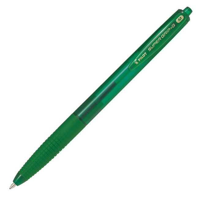 Pilot Penna a Sfera Supergrip G a Scatto Verde