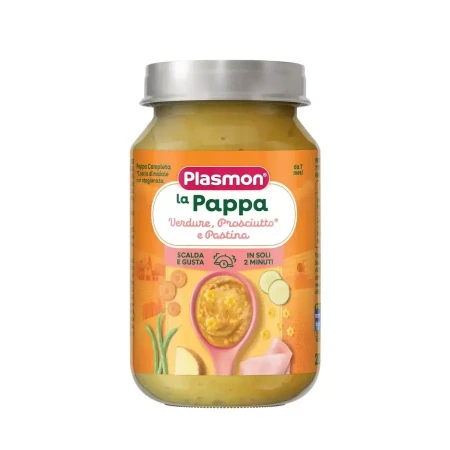 Plasmon La Pappa Verdure, Prosciutto e Pastina 200gr