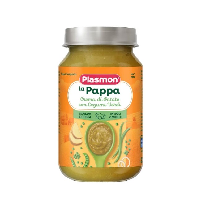 Plasmon La Pappa Crema di Patate con Legumi Verdi 200gr