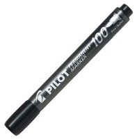 Pilot Pennarello Indelebile Marker 100 Nero