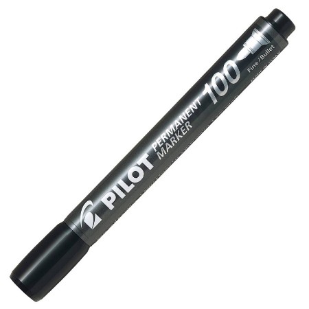 Pilot Pennarello Indelebile Marker 100 Nero