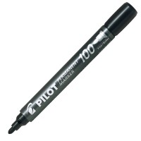 Pilot Pennarello Indelebile Marker 100 Nero