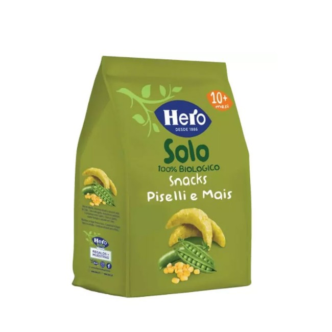 Hero Solo Snack Piselli e Mais Bio 50gr