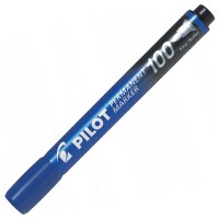 Pilot Pennarello Indelebile Marker 100 Blu