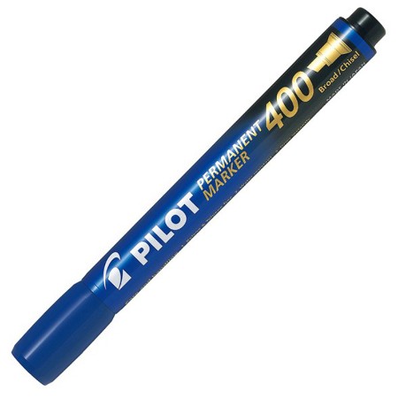 Pilot Pennarello Indelebile Marker 400 Blu