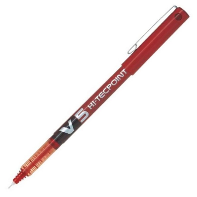 Pilot Penna Roller V5 Hi Tecpoint Rosso