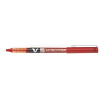 Pilot Penna Roller V5 Hi Tecpoint Rosso