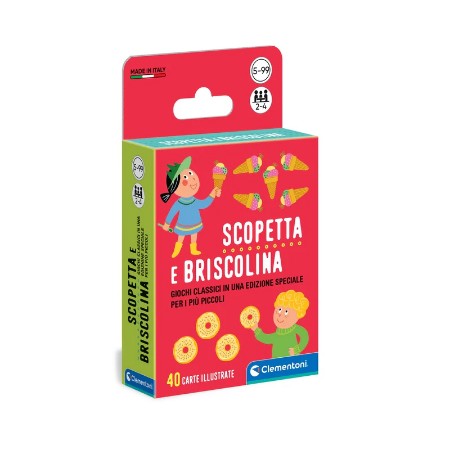Clementoni Carte Scopetta e Briscolina