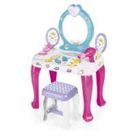 Dolu Set Unicorno Vanity Tavolo e Sgabello