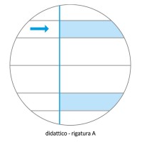 Blasetti Quaderno Maxi One Color Didattico 100 gr Rigatura A