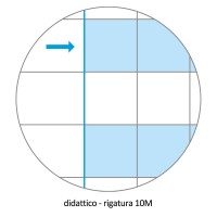 Blasetti Quaderno Maxi One Color Didattico 100 gr Rigatura 10M