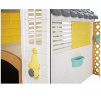 Dolu Casetta Gioco da Giardino con Recinto