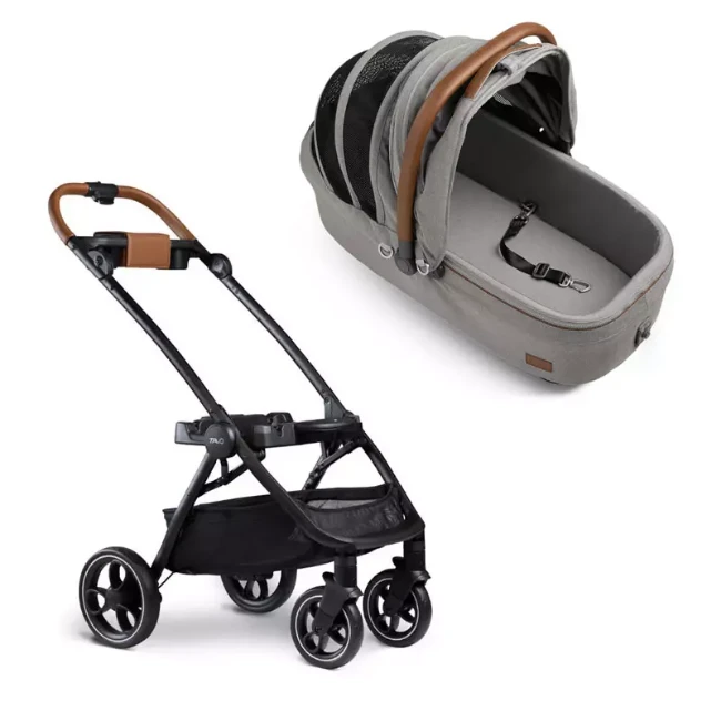 Tavo Pets Passeggino Cane Maeve 3in1 con Culla Auto e Telaio da Passeggio taglia M Rigid Peso max 12 kg - Merle