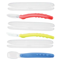 Cucchiaino in Silicone con Custodia 