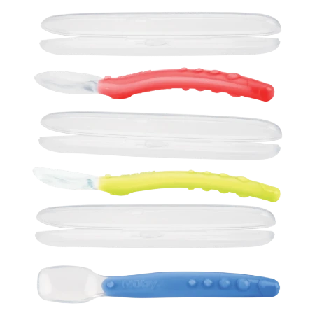Cucchiaino in Silicone con Custodia 