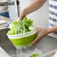 Emsa Centrifuga Pieghevole per Insalata 4 litri