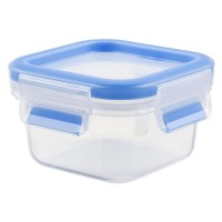 Emsa Clip&Close Contenitore Salvafreschezza Quadrato 0,25 l
