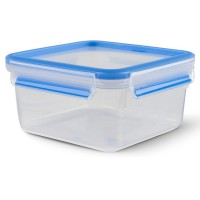 Emsa Clip&Close Contenitore Salvafreschezza Quadrato 1,3 l