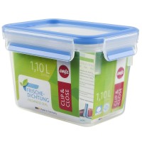 Emsa Clip&Close Contenitore Salvafreschezza Rettangolare 1,1 l