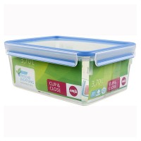 Emsa Clip&Close Contenitore Salvafreschezza Rettangolare 3,7 l