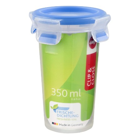Emsa Clip&Close Contenitore Salvafreschezza Rotondo 0,35 l