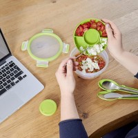 Emsa Contenitore per Insalata Rotondo 1 l