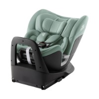 Britax Roemer Seggiolino Auto Swivel con Base Isofix Girevole i-Size per Bambini fino a 7 anni 40-125 cm - Jade Green