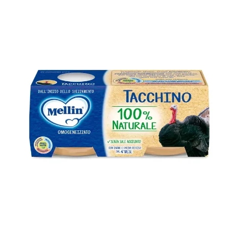 Mellin Omogeneizzato Tacchino 2 x 120gr