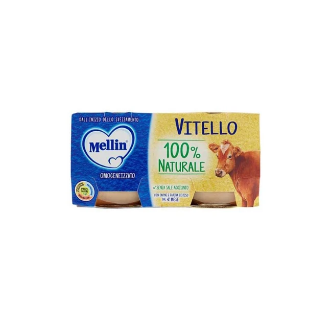 Mellin Omogeneizzato Vitello 2 x 120gr