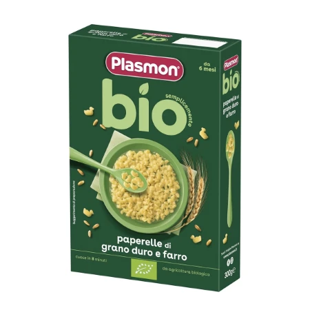 Plasmon Pastina Biologica Paperelle 300gr