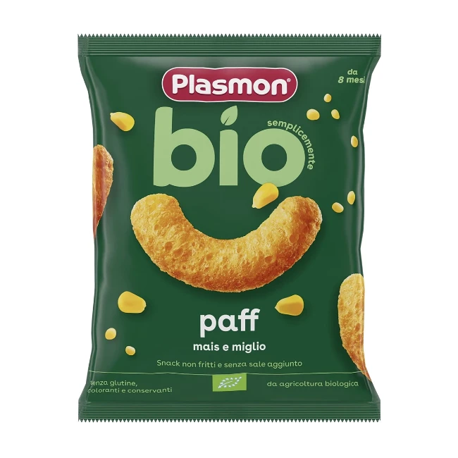 Plasmon Paff Biologico Mais e Miglio 15gr
