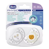 Chicco Ciuccio 16-36 mesi Air Lumi Physioforma Succhietto Luminoso in Silicone