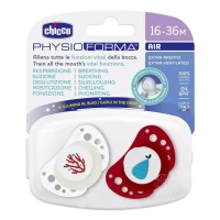 Chicco Ciuccio 16-36 mesi Air Lumi Physioforma Succhietto Luminoso in Silicone