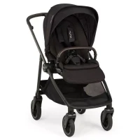 Nuna Passeggino Swiv Rotazione 360° con 4 Ruote Piroettanti max 22 kg - da 0 a 4 anni - Caviar