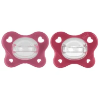 Chicco Succhietto Dual Soft 16-36m 2 pz Rosa