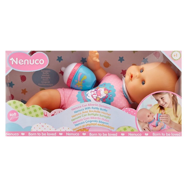 Paniate Nenuco con Biberon Rosa