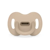 Suavinex Succhietto Colour Essence in Silicone con Tettarella Simmetrica SX Pro 6-18mesi Nocciola